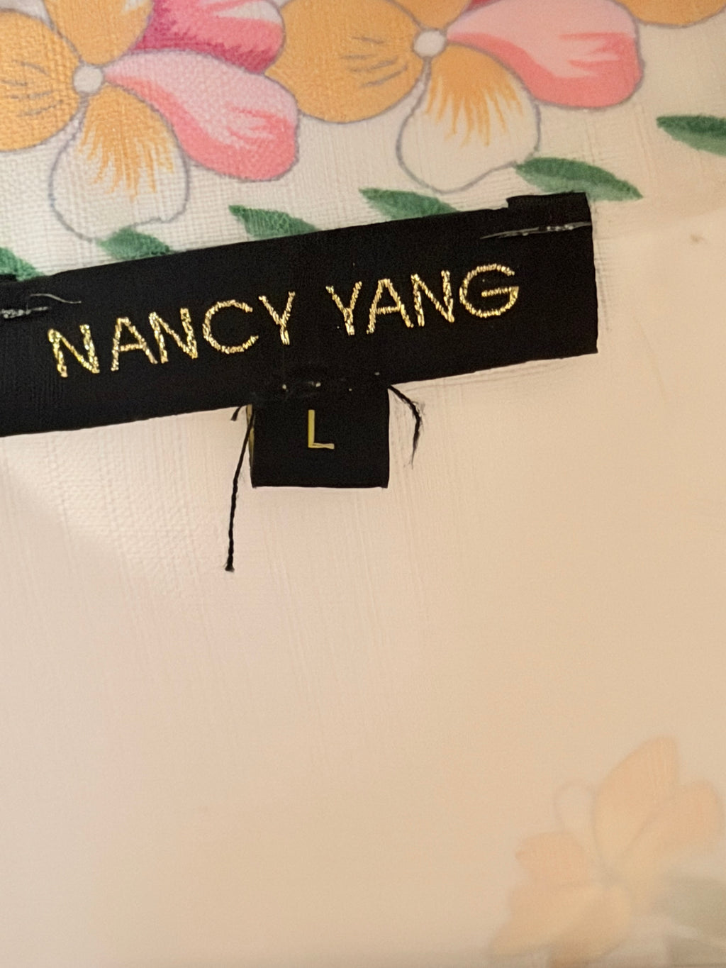 Nancy Yang Floral Print Dress