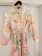 Nancy Yang Floral Print Dress